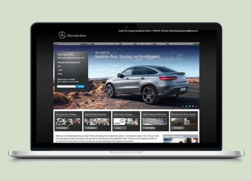 Mercedes-Benz Training website