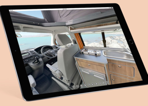 Virtual tours for vehicles